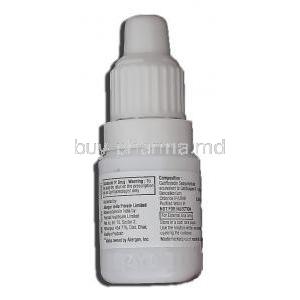 Zymar, Gatifloxacin, 0.3%, 5ml, Eye Drops, Bottle description
