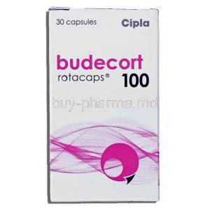 Generic Pulmicort, Budecort Budesonide 100 mcg Rotacaps (Cipla)