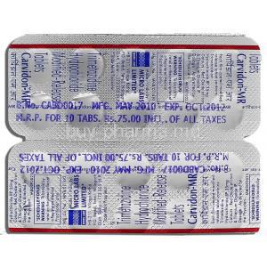 Carvidon-MR, Trimetazidine HCL 35mg, Strip