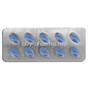 Exilar, Tadalafil, 2.5mg, Tablet, Strip