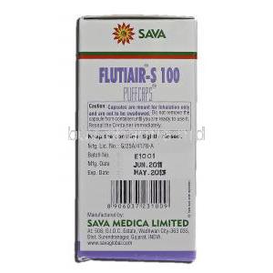 Flutiair-s 100, Salmeterol And Fluticasone Propionate Powder For Inhalation, Sava Medica Manufacturer