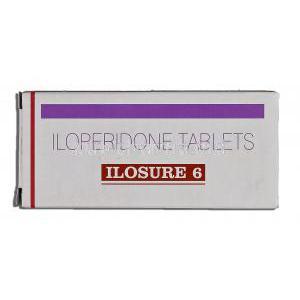 Ilosure 6, Iloperidone 6mg, Box