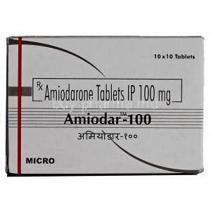 Amiodar, Amiodarone Tablets 100mg Box