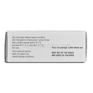 Contiflo XL, Tamsulosin HCL 400mg Box Description