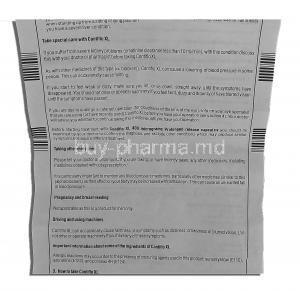 Contiflo XL, Tamsulosin HCL 400mg Instruction (2)