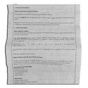 Contiflo XL, Tamsulosin HCL 400mg Instruction (5)