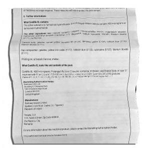 Contiflo XL, Tamsulosin HCL 400mg Instruction (6)