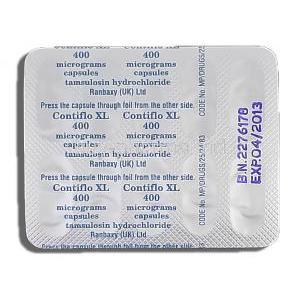 Contiflo XL, Tamsulosin HCL 400mg Strip Description