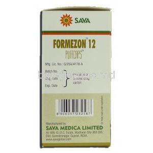 Formezon 12, Formoterol Fumarate, Powder for Inhalation, sava Medica manufacturer