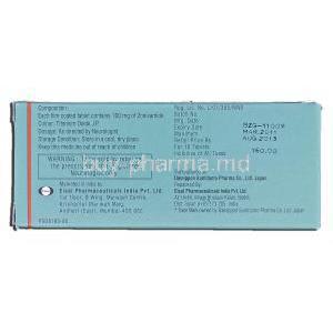 Zonegran, Zonisamide, 100mg, Box description