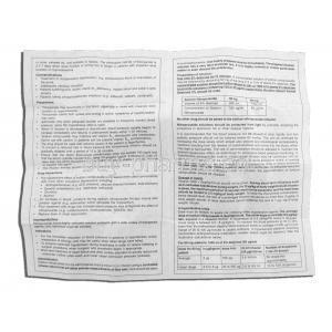 Nitoside, Generic Nitropress, Sodium Nitroprusside, 50 mg Information Sheet (2)