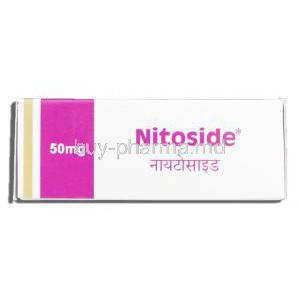 Nitoside, Generic Nitropress, Sodium Nitroprusside, 50 mg Box (3)