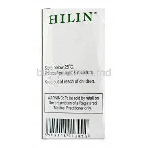 Hilin, Generic Cartidin,  Diacerein 50 Mg (Dr.Reddy's)