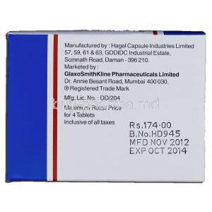 Ceftum, Cefuroxime Axetil 250mg, GSK manufacturer