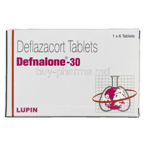 Defnalone 30, Generic Deflazacort, Deflazacort 30mg, Box