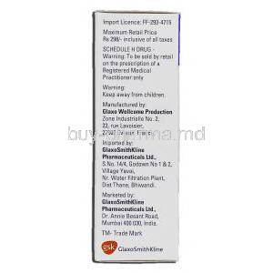 Seretide 125, Salmeterol and Fluticasone Propionate Inhalation, GSK manufacturer