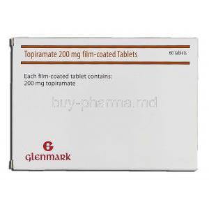 Topiramate, Generic Topamax, Topiramate 200mg, Box