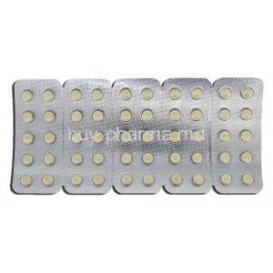 Simcard 5, Generic Zocor, Simvastatin 5mg Tablet Strip