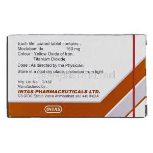 Trima 150, Generic Manerix Aurorix, Moclobemide 150mg, Box description