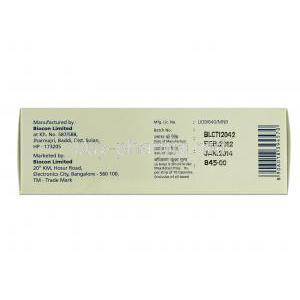 Tacrograf, Generic Prograf, Tacrolimus, 2mg, Box Manufacturer