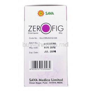 Zerofig, Generic Xenical, Orlistat 60mg, Box Expiry