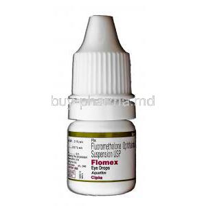 Flomex, Fluorometholone 0.25% w/v 5 ml Ophthalmic Suspension Eye Drops (Cipla)