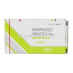 Asprito-5, Generic Ability, Aripiprazole, 5 mg, Box