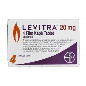 Levitra, Branded, Vardenafil, 20mg, Box (2)