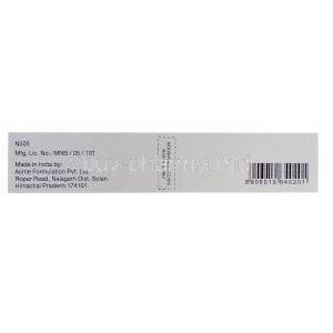 Prothiaden, Dothiepin 25 mg Acme Formulation