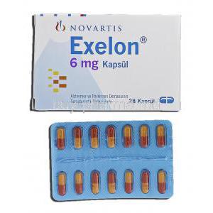 Exelon, 6 mg, Capsule