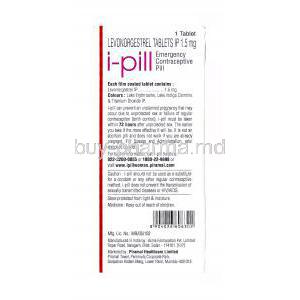 Ipill, Levonorgestrel  1.5mg Piramal Healthcare