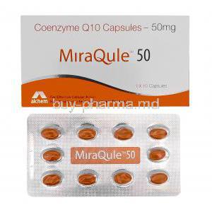 Miraqule, Coenzyme Q10 50mg