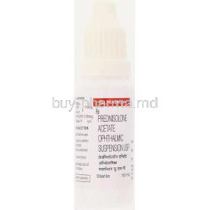 Prednisolone Acetate 1% 5 Ml Ophthalmic Suspension (Allergan) Bottle