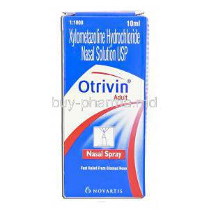 Otrivin,   Xylometazoline 0.1% 10 Ml Nasal Drops (Novartis)