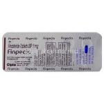 Finpecia, Generic Propecia, Finasteride 1mg (Cipla) Tablet Strip Information