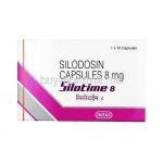 Silotime, Silodosin, 8 mg, Capsule, box
