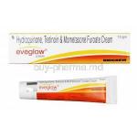 Eveglow Cream, Hydroquinone/ Mometasone/ Tretinoin