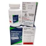 Movfor, Molnupiravir 200mg, Hetero Healthcare Ltd,  Box,Bottle information