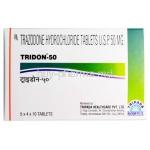 Tridon, Trazodone 50mg, Tripada Healthcare, Box