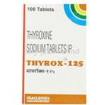 Thyrox, Thyroxine Sodium 125  Mcg