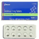 Rapacan, Generic  Rapamune, Sirolimus 1 mg