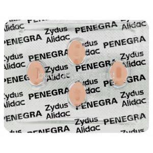 Penegra, Sildenafil Citrate 50 mg Tablet (Zydus Healthcare)