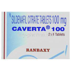 Caverta  Sildenafil Citrate box