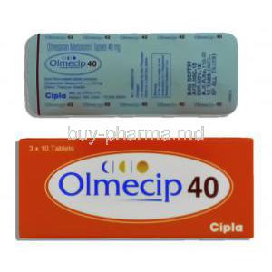 Olmecip, Generic Benicar,  Olmesartan Medoxomil 40mg Tablet (Cipla)