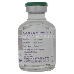 Lidocaine, Lignocaine  Injection 2% Vial 30ml bottle expiry info