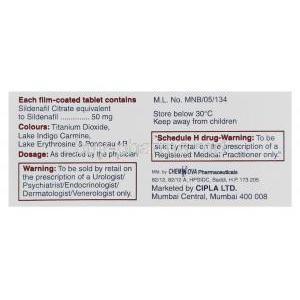 Generic Dostinex,  Cabergoline Tablet Pack Front