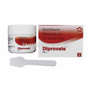 Generic  Diprosone, Betamethasone Dipropionate Cream and box