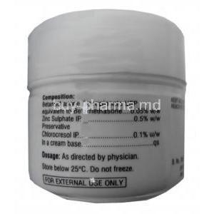 Generic  Diprosone Cream, Betamethasone Dipropionate Cream composition