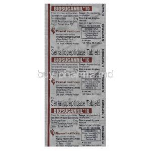 Serratiapeptase 10 mg Tablet