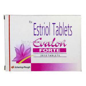 Evalon Forte, Estriol 2mg box
